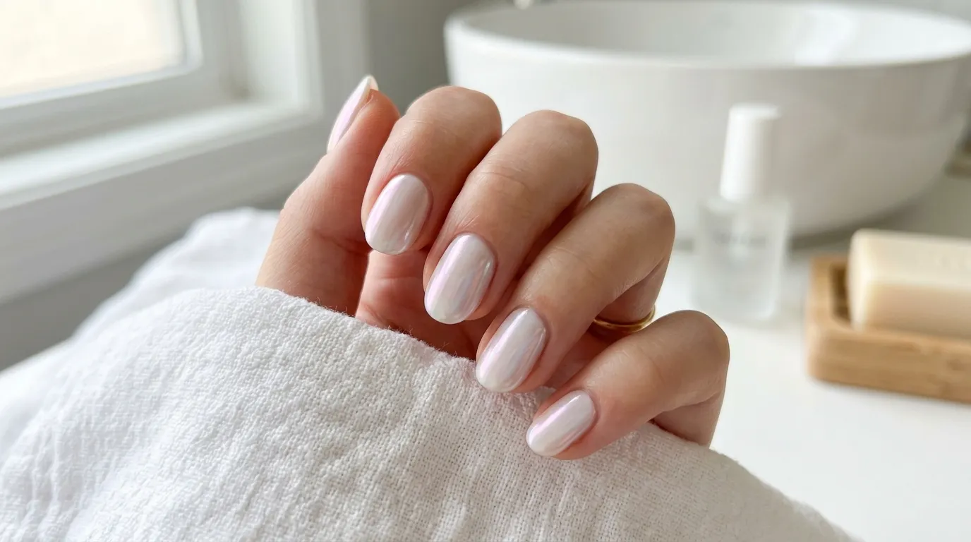 Almond Soap Nails