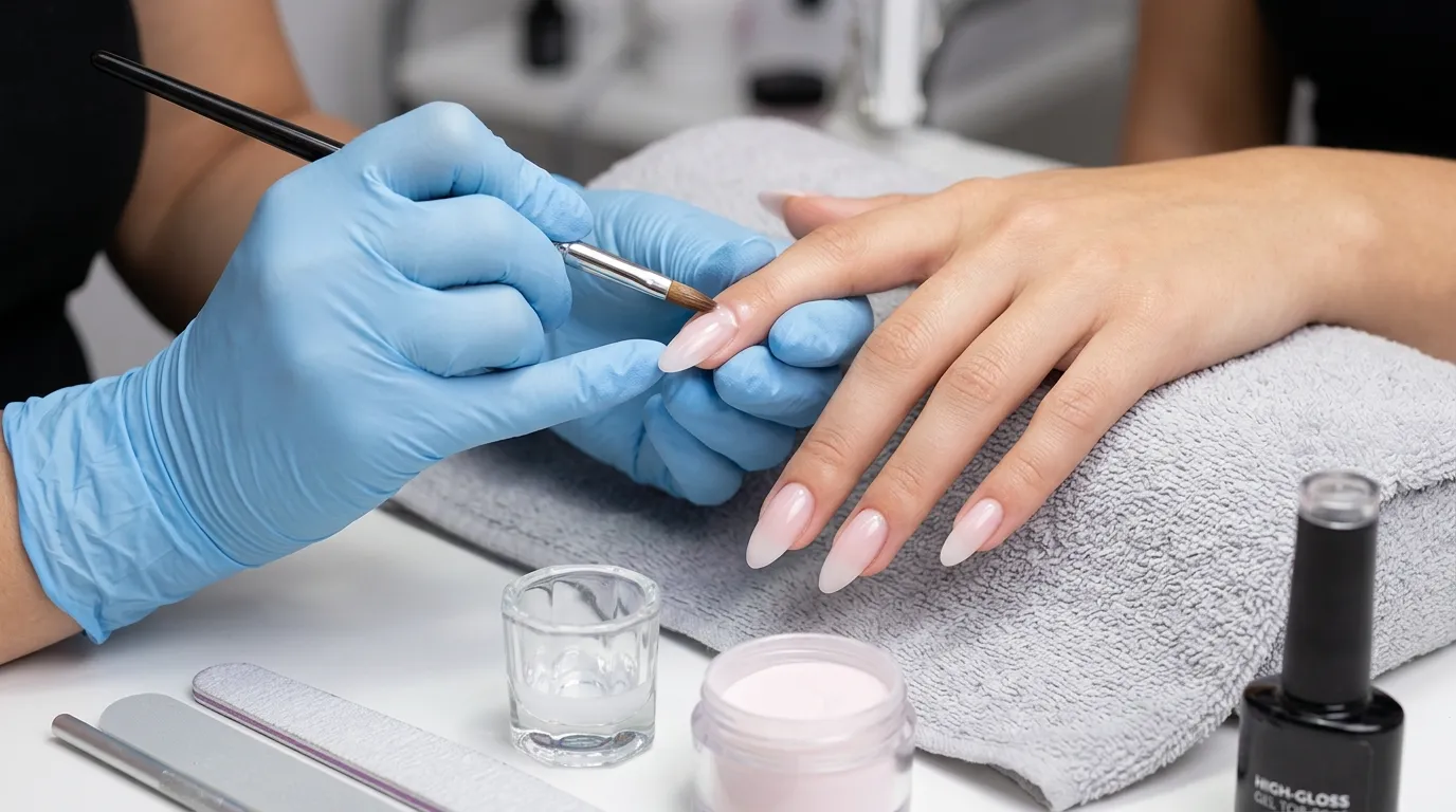 Soap nails acrylic extensions guide