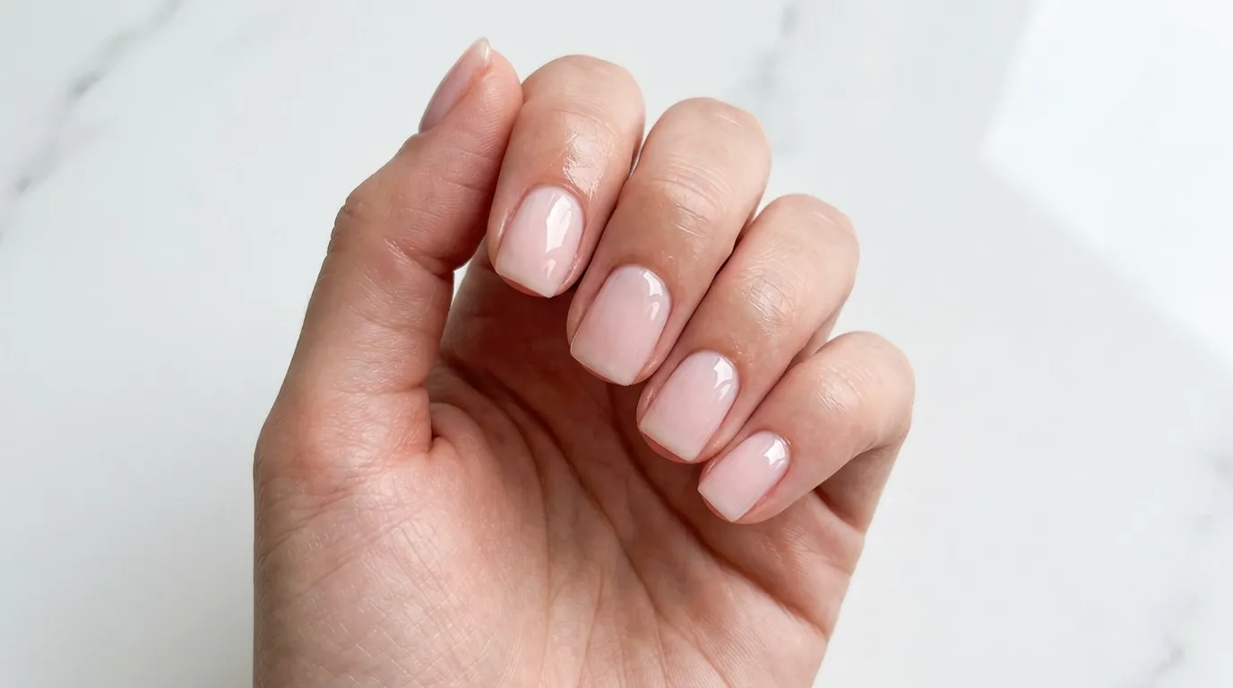 Soap nails aftercare routine — cuticle oil application technique on freshly done soap nail set